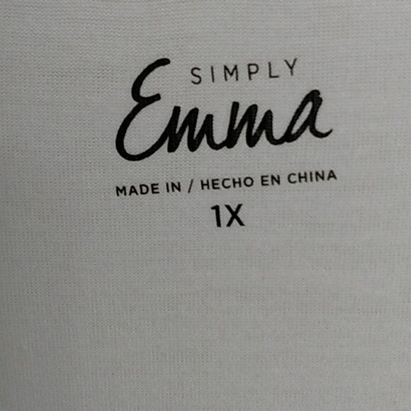 Simply Emma white sheer short sleeve top - Picture 3 of 10